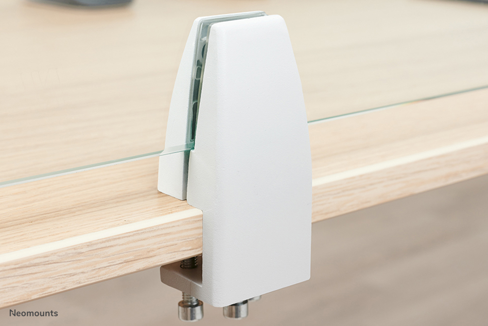 Neomounts NS-CLMP40WHITE Klemmensatz für Schreibtisch (2 Stk) - max 5 kg